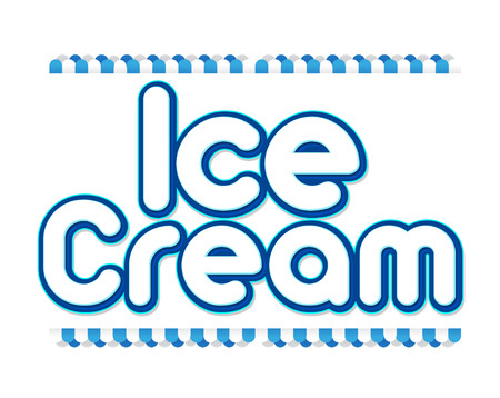 Ice Cream Concept Designのイラスト素材