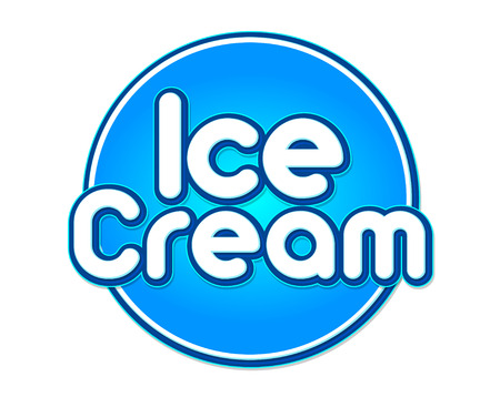 Ice Cream Concept Designのイラスト素材