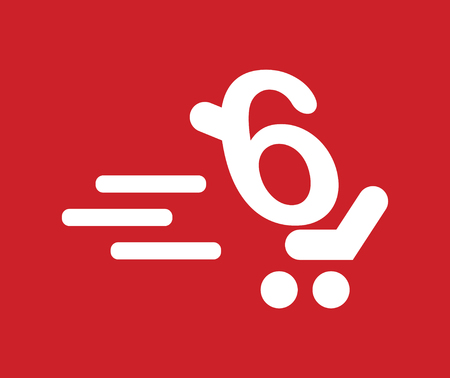 Shopping Cart Icon Concept Design. AI 8 supported.のイラスト素材