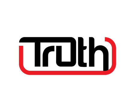 Truth Logo Design COncept, AI 10 supported.のイラスト素材