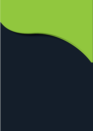 Leaflet Page Template Design.のイラスト素材