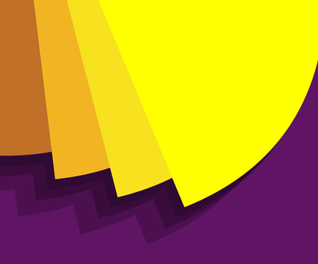 Layered Color Backgroundのイラスト素材