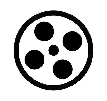 Film Reel Design Concept.のイラスト素材