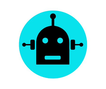 Cyber Robot Mascot Design. EPS 8 supported.のイラスト素材