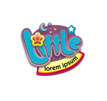 Little children's concept Design.のイラスト素材