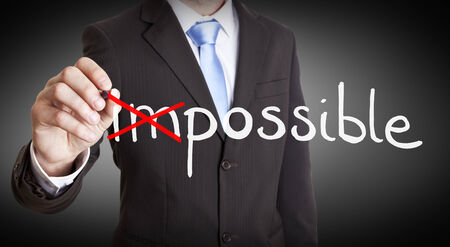 Businessman touching digital interface illustrating solution concept
の写真素材