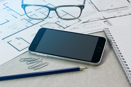 Modern digital tech device mock upの写真素材