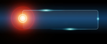Modern digital tactile interface web address bar