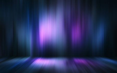 Colorful blue pink purple abstract light effect texture wallpaper 3D renderingの写真素材