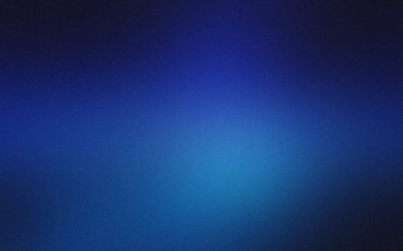 Abstract gradient background with blue grainy effect. Blurred texture with digital noise. 3D renderingの写真素材