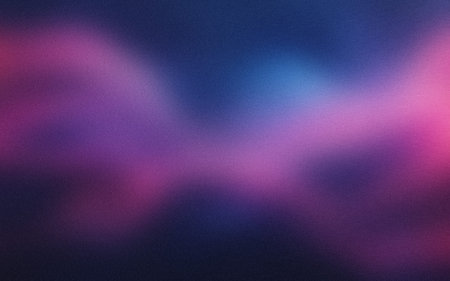 Abstract gradient background with purple blue grainy effect. Blurred texture with digital noise. 3D...
