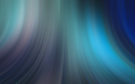 Abstract background with speed light effect. Blue wavy texture wallpaper. 3D renderingの写真素材