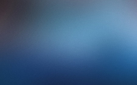 Abstract gradient background with blue grainy effect. Blurred texture with digital noise. 3D renderingの写真素材