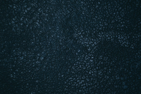 Black cracked desert land. View from above