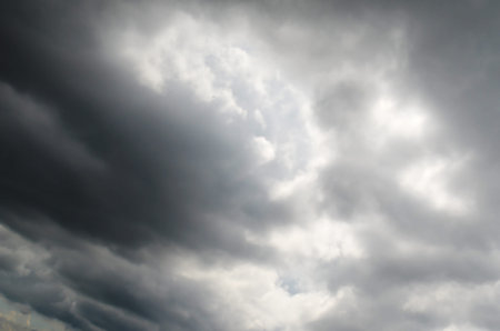 blue sky with clouds