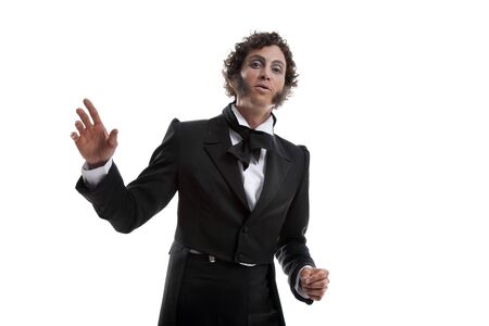 221 year since the birth of the Great Russian poet Alexander Pushkin. The actor in the image of a poet.の写真素材