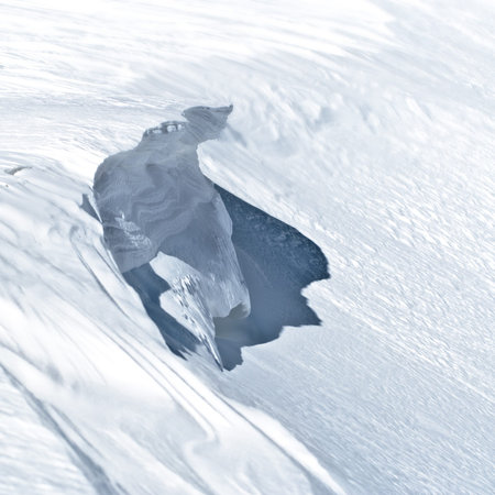 Imminent snow visor, causing avalanche