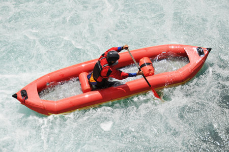 Kayaking as extreme and fun sport