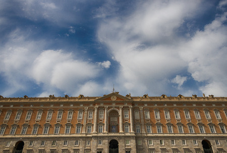 The Royal Palace of Caserta or Reggia di Caserta. Italyのeditorial素材