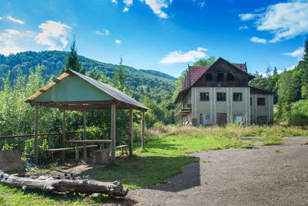 Old Abandoned House in the mountains.の写真素材