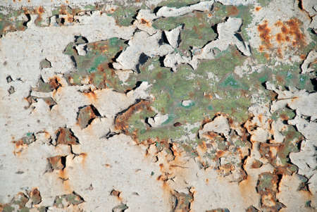 rusty metal surface and cracking texture.の写真素材