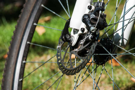 Brake pads provide added safetyの写真素材