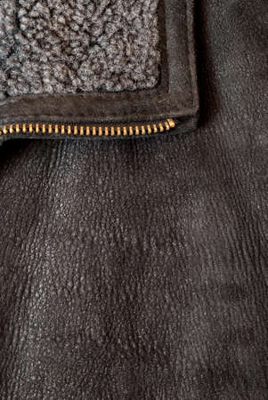 brown leather texture (may used as background).の写真素材