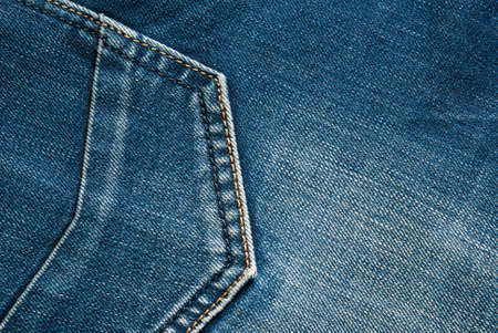 Jeans texture with seams macroの写真素材