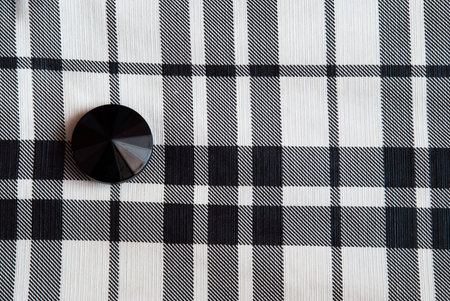 Button on the old clothes