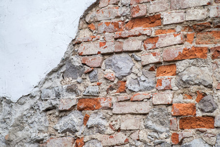 old brick wall texture. rual