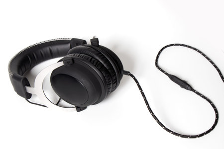 Headphones Isolated on White Background.