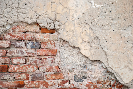 old brick wall texture. rual