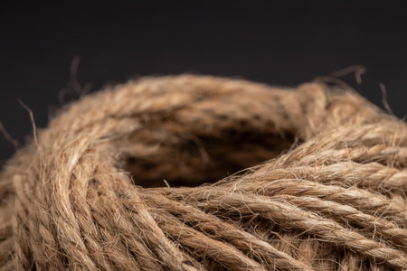 Close up of an rope as a background.の写真素材