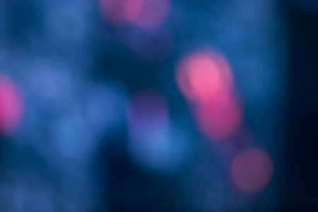 Abstract background of city street in bokeh3
