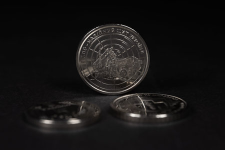 10 Hryvnias Special Operations Forces. Numismatics. Collectible coin 10 hryvnia.