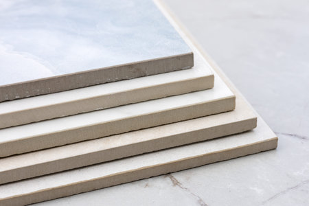 Factories produce porcelain stoneware used for interior homes. There are many different thicknesses...