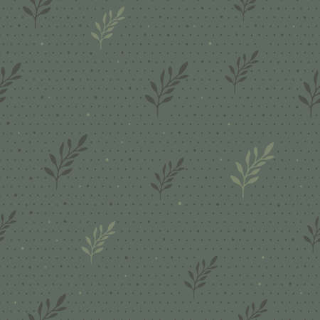 Cute abstract floral design. Modern vector pattern for fabric, wrapping paper, flyer, cover ...のイラスト素材