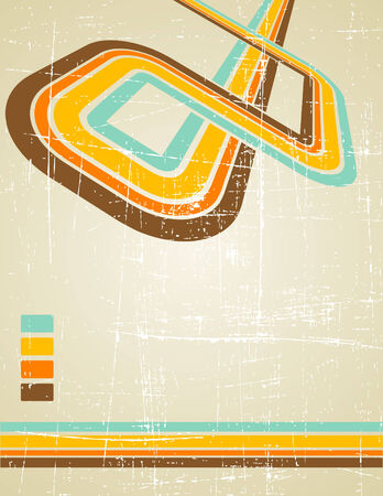 the vector retro grunge backgroundのイラスト素材