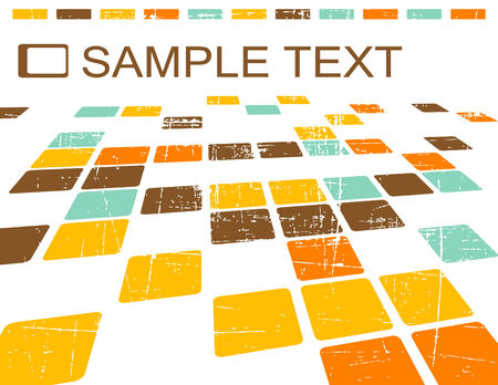 the vector retro grunge backgroundのイラスト素材