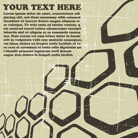 the vector retro grunge background のイラスト素材