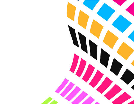 the colorful vector abstract background のイラスト素材