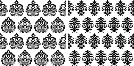 the vector seamless victorian backgroundのイラスト素材