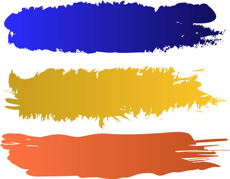color banners setのイラスト素材