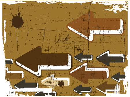 the retro grunge background のイラスト素材