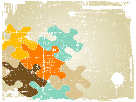 the grunge vector retro abstract backgroundのイラスト素材