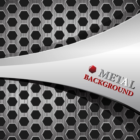 the abstract metallic backgroundのイラスト素材