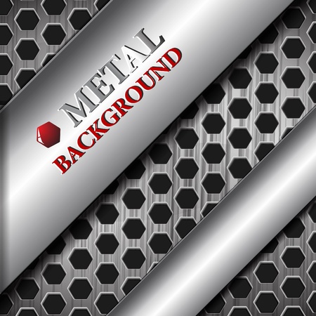 the abstract metallic backgroundのイラスト素材