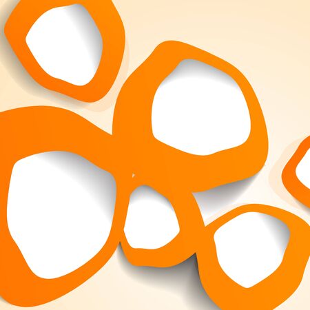 abstract bubble web design illustrationのイラスト素材