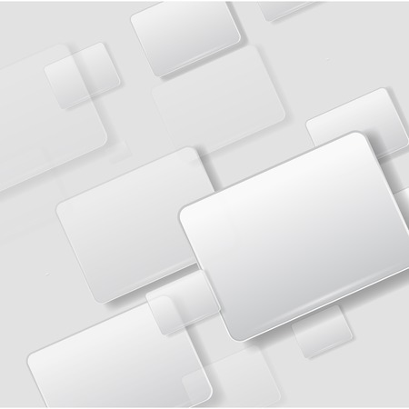 Abstract square background on white のイラスト素材