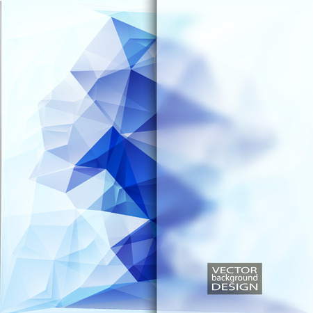 Multicolor Design Templates with Frosted Glass Insertのイラスト素材